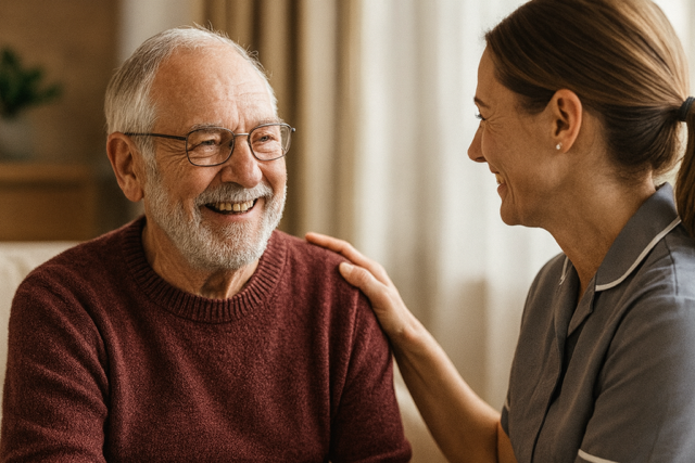 MELROSE HOUSE – RESIDENT AND CARER 2